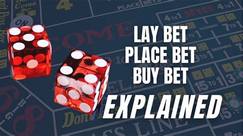 What is another word for placing a bet .